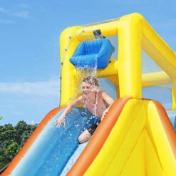 Aire De Jeux Avec Toboggan, Pataugeoire Et Canon à Eau Bestway Beachfront Bonanza -Lafumaei Boutique aire jeu bestway beachfront bonanza 53349 4