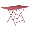Table De Jardin 6 Personnes FERMOB Bistro 117 X 77 Cm - Piment