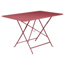 Table De Jardin 6 Personnes FERMOB Bistro 117 X 77 Cm - Piment