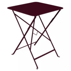 Salon De Jardin Fermob Bistro 57 X 57 Cm Cerise Noire, 2 Personnes -Lafumaei Boutique bistro table 57x57 cerise noire 1