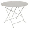 Table De Jardin 4 Personnes FERMOB Bistro Ø 96 Cm - Gris Argile