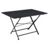 Table De Jardin 6 Personnes FERMOB Cargo 128 X 90 Cm - Carbone
