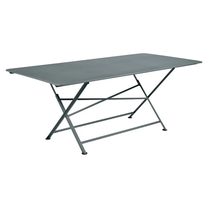 Table De Jardin 10 Personnes FERMOB Cargo 190 X 90 Cm - Gris Orage 1 Table De Jardin 10 Personnes FERMOB Cargo 190 X 90 Cm - Gris Orage