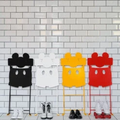 Chaise De Jardin Pour Enfant FERMOB Bistro Mickey Mouse © - Réglisse -Lafumaei Boutique chaise mickey fermob 7 3