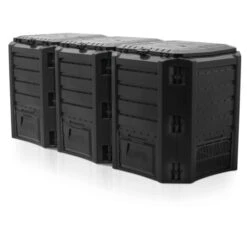 Composteur Pliable Nature 1200 L Noir