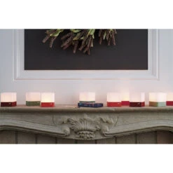 Lot De 3 Photophores FERMOB Cuub - Rouge -Lafumaei Boutique cuub rouge ambiance fermob 8