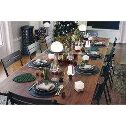 Lot De 3 Photophores FERMOB Cuub - Vert -Lafumaei Boutique cuub vert ambiance fermob 5