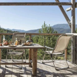 Fauteuil De Jardin LAFUMA Alu Cham Batyline Iso - Seigle -Lafumaei Boutique fauteuil jardin lafuma alu cham batyline iso seigle 3 min