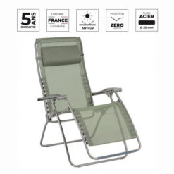 Fauteuil Relax Pliant LAFUMA RSXA Clip - Moss