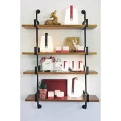 Lampe Nomade FERMOB Balad H 25 Cm - Ocre Rouge -Lafumaei Boutique lampe balad 25 carbone ambiance etagere min 1