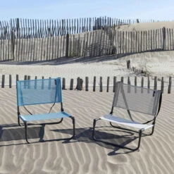 Chaise Basse De Jardin LAFUMA CB Batyline Iso - Seigle -Lafumaei Boutique lfm1210.8548 chaise basse jardin lafuma cb batyline iso seigle ambiance