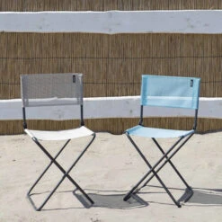 Produits populaires -Lafumaei Boutique lfm1249.8548 chaise jardin pliante lafuma cno batyline iso seigle ambiance 2