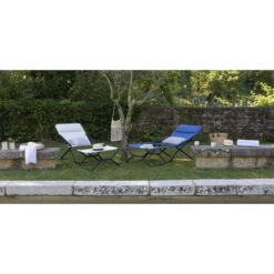 Repose-pieds LAFUMA Next Batyline Duo - Outremer -Lafumaei Boutique lfm2659.8225 repose pieds lafuma next batyline duo outremer ambiance 2