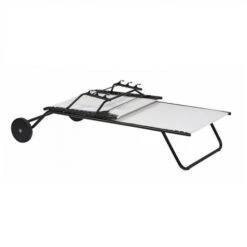 Lit Bain De Soleil LAFUMA Miami - Blanc -Lafumaei Boutique lfm2720 6900 lit bain de soleil lafuma miami blanc plie