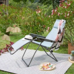 Fauteuil Relax Pliant LAFUMA Futura Velio Néo - Eva -Lafumaei Boutique lfm3138 fauteuil relax pliant lafuma futura velio neo bleu 1