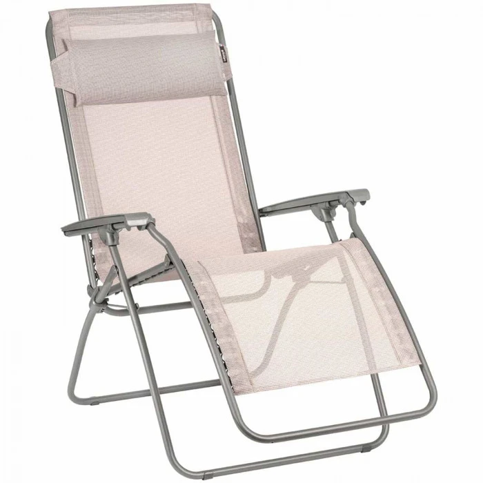 Fauteuil Relax Pliant LAFUMA R Clip Batyline Iso - Magnolia 1 Fauteuil Relax Pliant LAFUMA R Clip Batyline Iso - Magnolia