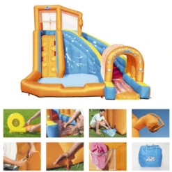 Méga Aire De Jeux Avec Pataugeoire Bestway Hurricane Tunnel Blast -Lafumaei Boutique mega aire de jeux avec pataugeoire bestway hurricane tunnel blast caracteristiques min