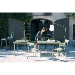 Table De Jardin 10 Personnes Avec 2 Rallonges FERMOB Oléron 155 / 255 X 100 Cm - Cactus -Lafumaei Boutique ol ron cactus maillane bookgss2020 sebastien erome 5 min 5