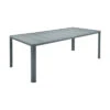 Table De Jardin 10 Personnes FERMOB Oléron 205 X 100 Cm - Gris Orage