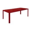 Table De Jardin 10 Personnes FERMOB Oléron 205 X 100 Cm - Piment