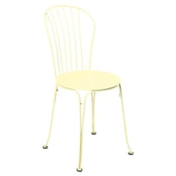 Chaise De Jardin Empilable FERMOB Opéra + - Citron Givré