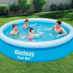 Piscine Autoportée Bestway Fast Set 3.66 X 0.76 M + Epurateur Cartouche -Lafumaei Boutique piscine autoportee bestway fast set 366 x 76 cm 2