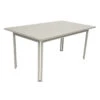 Table De Jardin 6 Personnes FERMOB Costa 160 X 80 Cm - Gris Argile