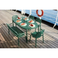 Table De Jardin 6 Personnes Fatboy Toní Tavolo - Vert Brume -Lafumaei Boutique table fatboy toni tavolo ambiance 3 min